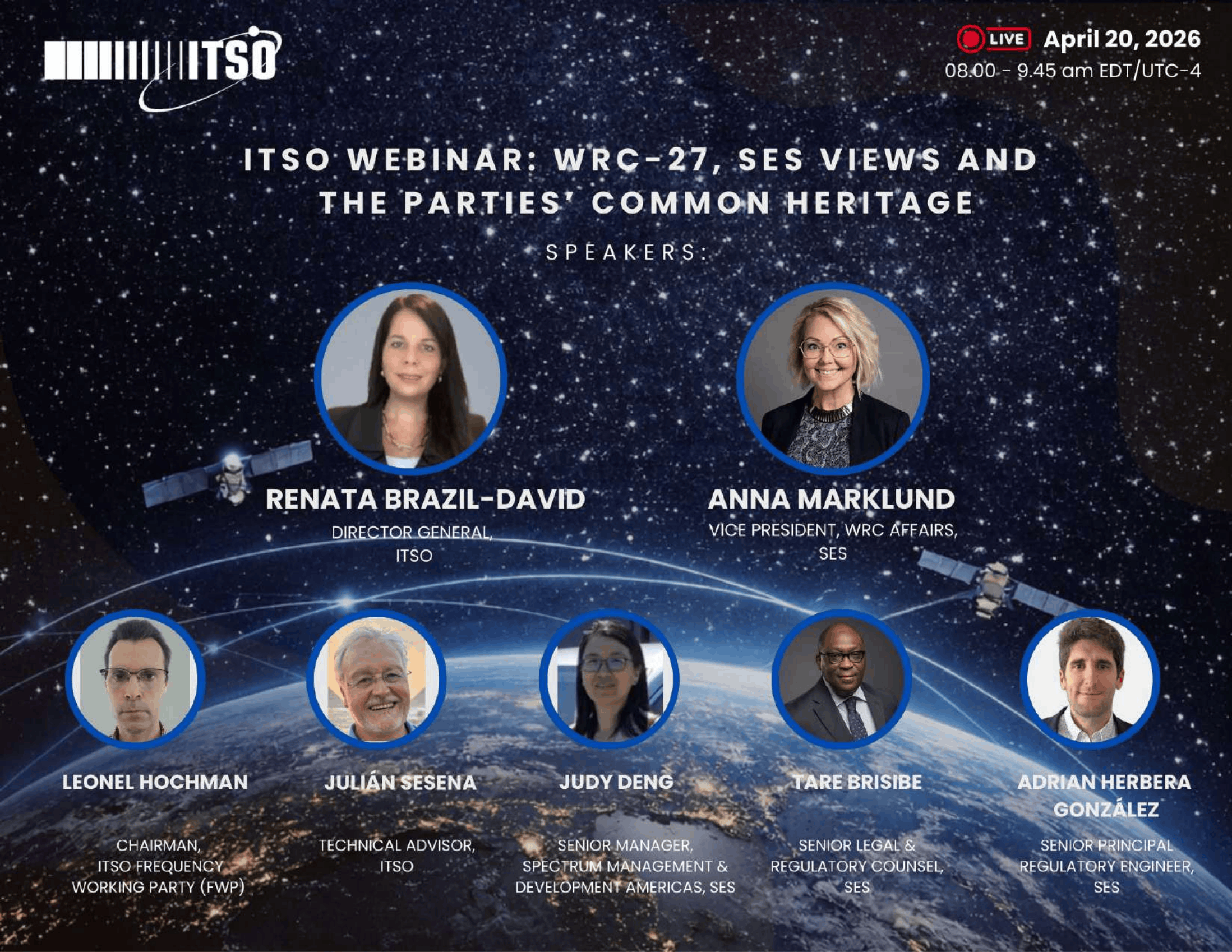 ITSO SES webinar news